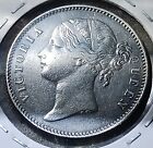 British East India Company 1840 Victoria Silver Rupee marvelous Grade   ac4