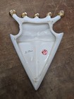 Vintage Holt Howard Christmas Santa King Pixieware Ceramic Divided Plate Dish