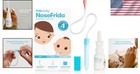 Frida Nosefrida Bundle  Safe Nasal Aspirator  Saline Spray   10 Hygiene Filters
