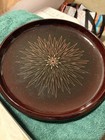 A Beautiful Decorative Plate That Has A Flower In The Center  Good Centerpiece 