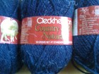 Cleckheaton Country 8 Ply Natural Blue Mix 100  Wool Yarn From Australia 3 Skein