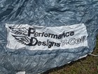 2011 Milt  7 Cell Pd 235 Usaf Blue gray Parachute Cut Lines W d-bag pilot Chute