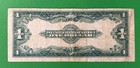 Obsolete Us Bank Note   1 Silver Certificate Series 1923 Blue Seal Large 16