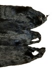 Ranched Mink Pelt  Black  Lux  Gorgeous
