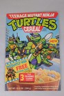 1989 Teenage Mutant Ninja Turtles Tmnt Ralston Cereal Box Front Side Back Panels