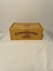 Vintage Commodore Box With Brass Safety Pins Size 0 Gilt Open Made In England 