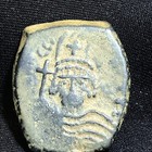 Byzantine Empire Heraclius  Ae Follis Bronze Coin 610-641 Nicomedia Nice Patina