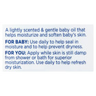 2 Pack Equate Baby Hypoallergenic Baby Oil  Aloe Vera   Vitamin E Formula  20 Oz