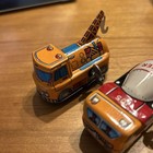 Nippon Wind-up Tin Car Vintage Toy Showa Retro Collectible With Slow Mechanism