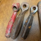 Lot Of 8 Vintage Truck Stock Rack Lever Nuts   3 Rods  