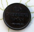 Coin San Marino 10c 1935 Bu A1
