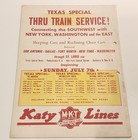 July 1946 Mkt Katy Lines Employes Magazine Wheat Missouri Kansas Texas Railroad