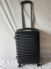 New Samsonite Uptempo Lux Hard Side 20  Carry On Spinner Luggage Black Suitcase