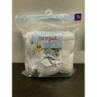 Boys  10pk Athletic Crew Socks - Cat   Jack    White M