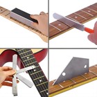 16 Pcs Guitar Luthier Tool Kit Fret File Leveling Beam Crowning Dressing Set New