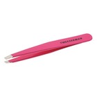 Tweezerman 1230-pr Solid Pretty In Pink Stainless Steel Slant Tweezer Sealed