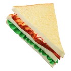 Realistic Pu Artificial Food Fake Sandwich For Home Decoration And Storefronts