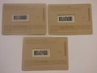 2014 Starbucks Gift Card - Die-cut Fall Leaf - Lot Of 3 - Collectible - No Value