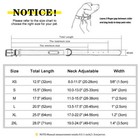Soft Genuine Leather Dog Collar Custom Nameplate Heavy Duty Free Engraved Xs-xl