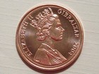 2004 Gibraltar Coin Copper Monkey Uncirculated Beauty  300th Annivers  Ebayship