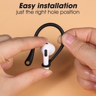 3pc Random Soft Silicone Ear Hooks Anti-fall Bluetooth Earphone Holder