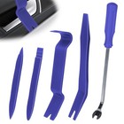 5pcs Car Trim Removal Tool Kit  Plastic Pry Tool No-scratch - Plastic Blue