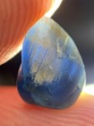 2 50 Ct Natural Rough Blue Sapphire Madagascar - Unique Banded Bi-color