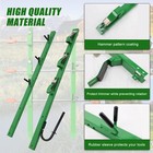 Green 3 Place Weedeater Trimmer Racks For Open Landscape Truck trailer W  Lock