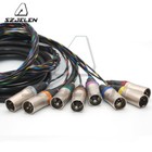 Canare Mr202-8at Db25 To Neutrik 8 Xlr 3pin Male Audio Cable