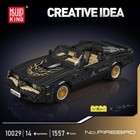 Mould King 10029 Firebird American Sports Car Static Model Building Block Toy