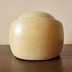 Vintage Millinery Hat Block Wooden Supplies Form Antique Mold Wood Shape