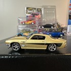 Hot Wheels Gold Camaro Custom Super Treasure Hunt Real Riders Wheel Swap