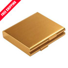 Ultra Thin Aluminum Cigarette Case 20 Stick Clamshell Pocket Holder Gift 