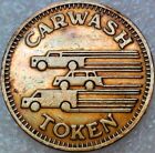 Car Wash Truck Van Speeding  Vintage Token