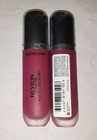 2 Tube Lot Revlon Ultra Hd Matte Lipcolor Lipstick 605 Obsession Unsealed