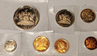 Trinidad And Tobago 1973 Mint Set Cut Into Individual Coins But Still Sealed