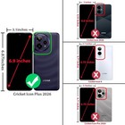 For Cricket Icon Plus 2026 Case 2 Layer Shockproof Corners Tpu Bumper Cover