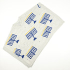 New By Design Menorah Jewish Hanukkah Wrap Poncho Sweater Soft Cozy S m Women