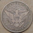 1896-o Barber Half Dollar 50c F As Pictured