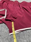 Adidas Women s Running Shorts Size L 3  Inseam Maroon Primegreen Athletic