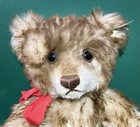 Vtg Steiff Mohair Bear Teddy Bear 1926 Replica Limited Edition Brown With Tags