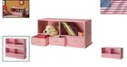 Sturdy Five Shelf Toy Storage With Three Removable Bins - Perfect For Playrooms