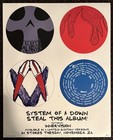 System Of A Down 24x30 Record Store 2sided Promo Poster 2002 N  -metal American