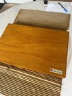 Vintage Nos Never Used Nsk Japan 6 -12  Outside Micrometer Set Japan Wooden Box