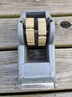 Vintage 3m Industrial Scotch Model C-22 Metal Double Roll Tape Dispenser