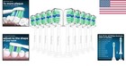 10-pack Replacement Heads For Philips Sonicare Toothbrush  Plaque Control