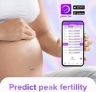 Premom 40 Lh Ovulation   10 Hcg Pregnancy Test Strips     Fertility Kit