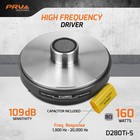 2x Prv Audio D280ti-s 1  Titanium Pro Driver 320 Watts 8 Ohm   Wgp14-25 Purple