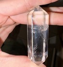 Clear Quartz Double Terminated Polished Crystal Point Healing Wand