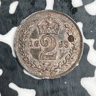 1899 Great Britain 2 Pence Maundy Lot n1752 Silver  15 000 Minted